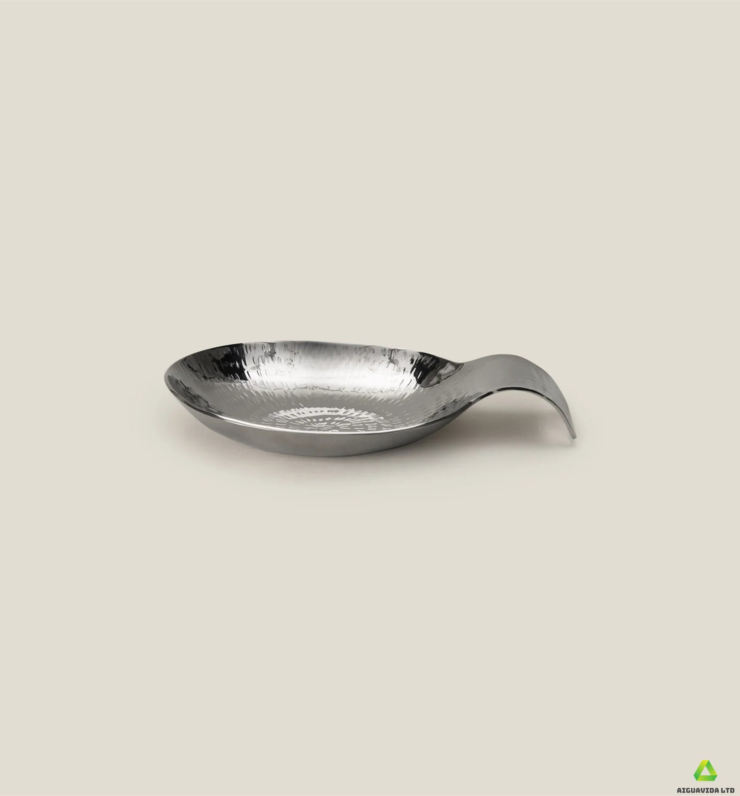 Fern Nickel Stainless Steel Serving Bowl