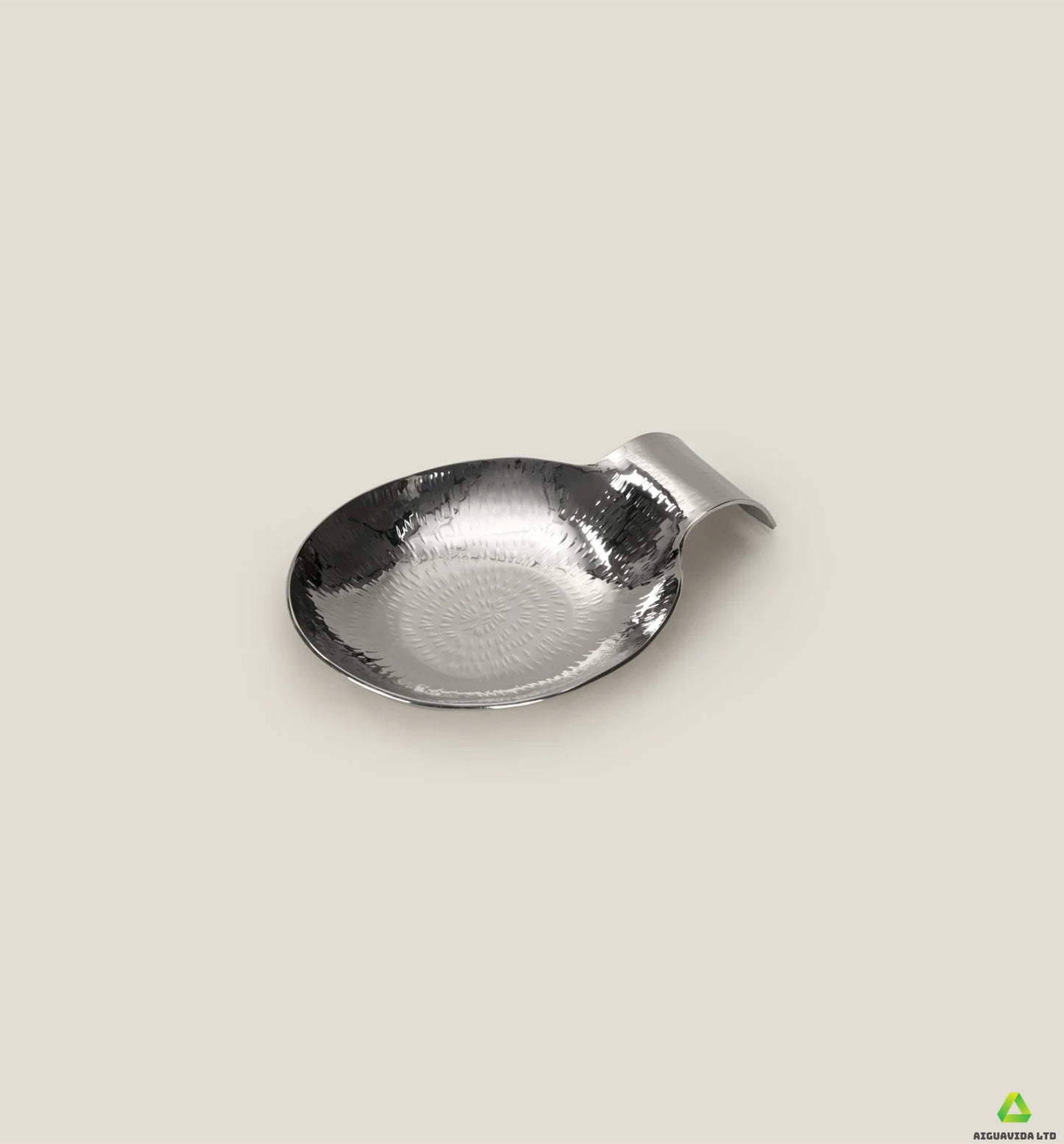Fern Nickel Stainless Steel Serving Bowl