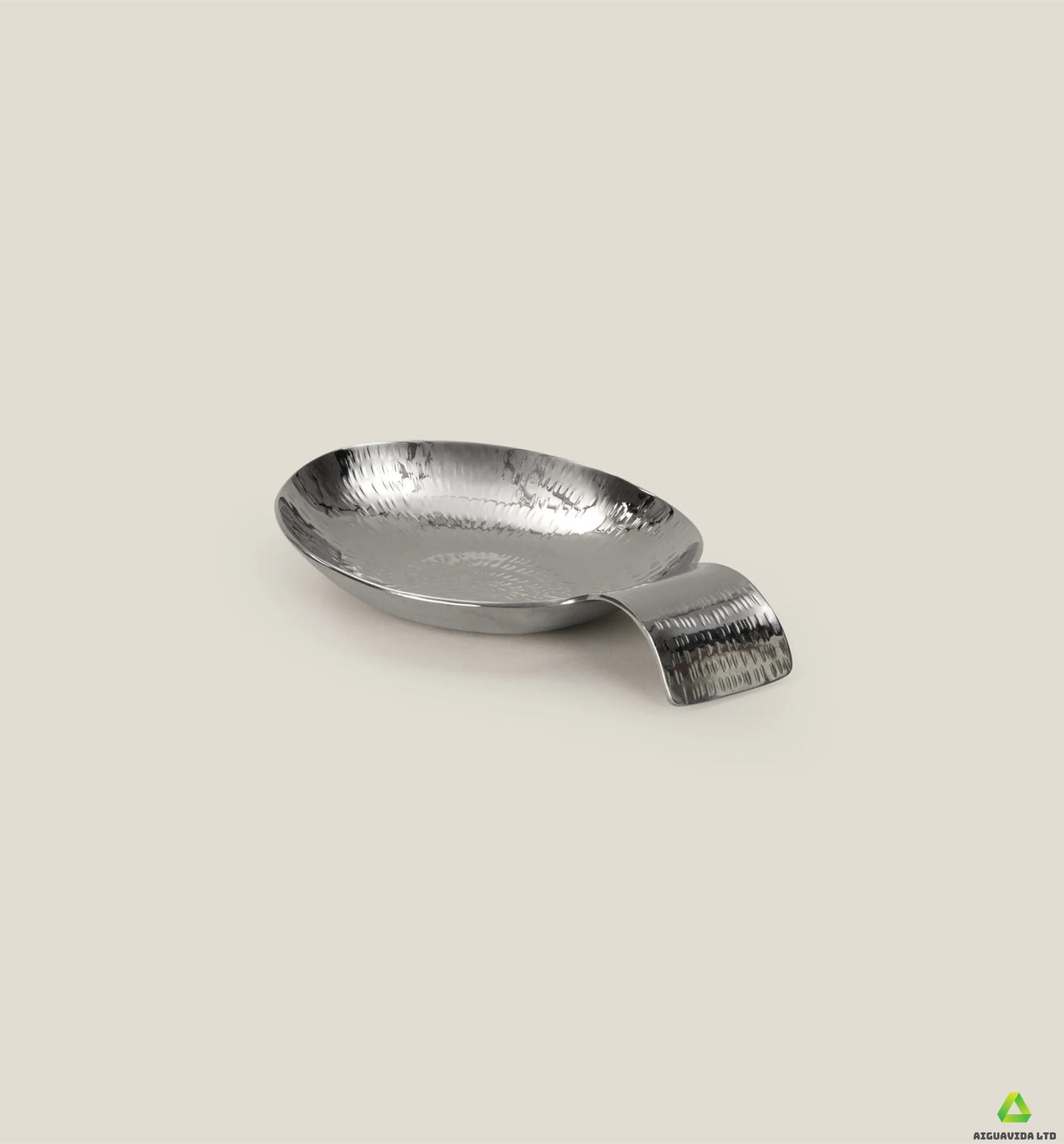 Fern Nickel Stainless Steel Serving Bowl